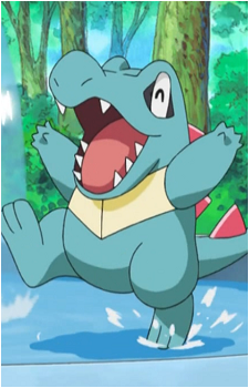 Ash's Totodile