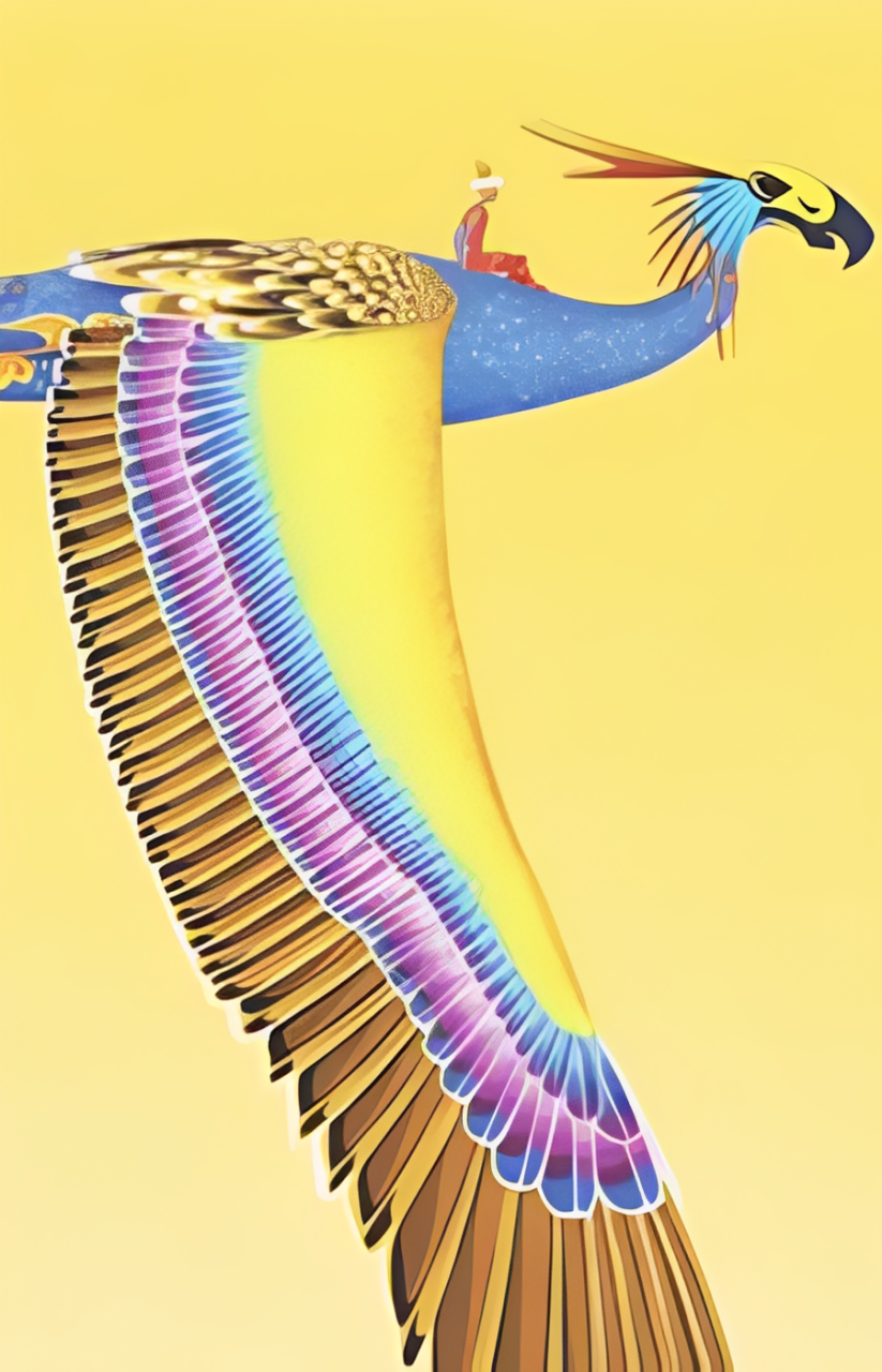 L'oiseau Saïmourh