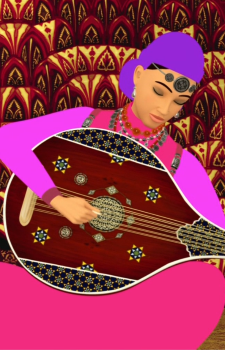Joueuse d'oud